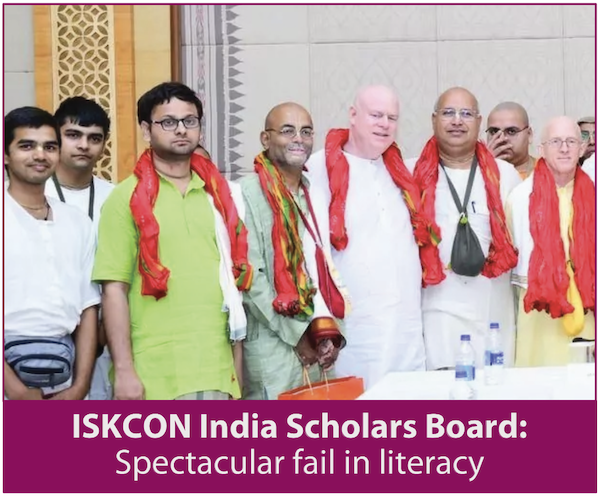 ISKCON India Scholars Board